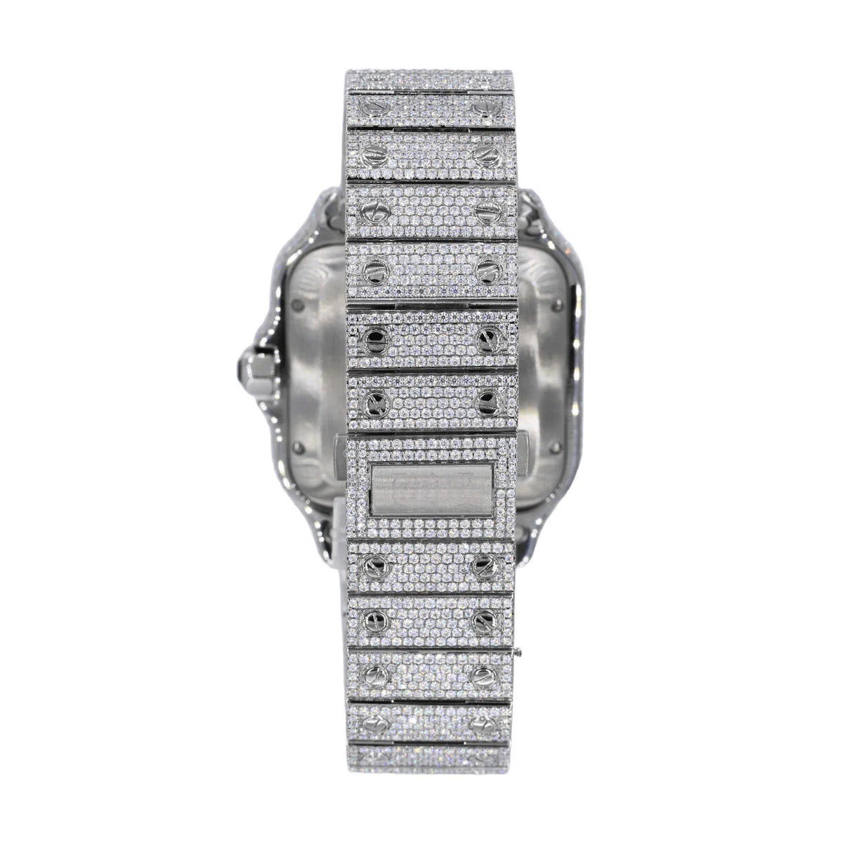 41MM MOISSANITE DIAMOND WATCH 20CT - My Store